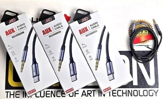 کابل Aux به Type-C آکو مدل AX-17